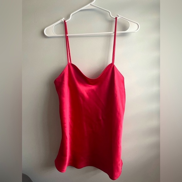 Satin Red Dress Up Top - Picture 3 of 5